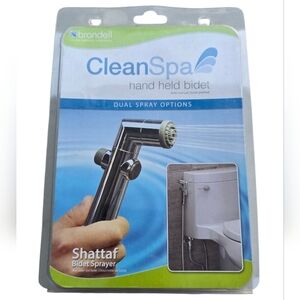 New/Unused Bandell Handheld Bidet - Sleek Silver